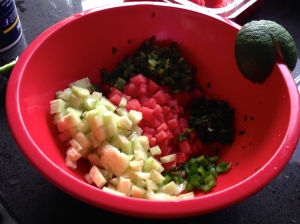 Watermelon Cucumber Grilled Chicken Tacos: Rich With Life - Gluten, Dairy, Sugar Free